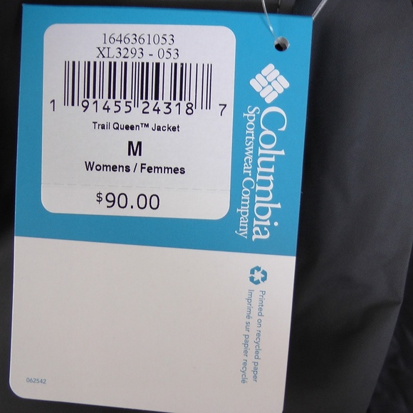 NWT Columbia Trail Hooded Jacket - Picture 4 of 6
